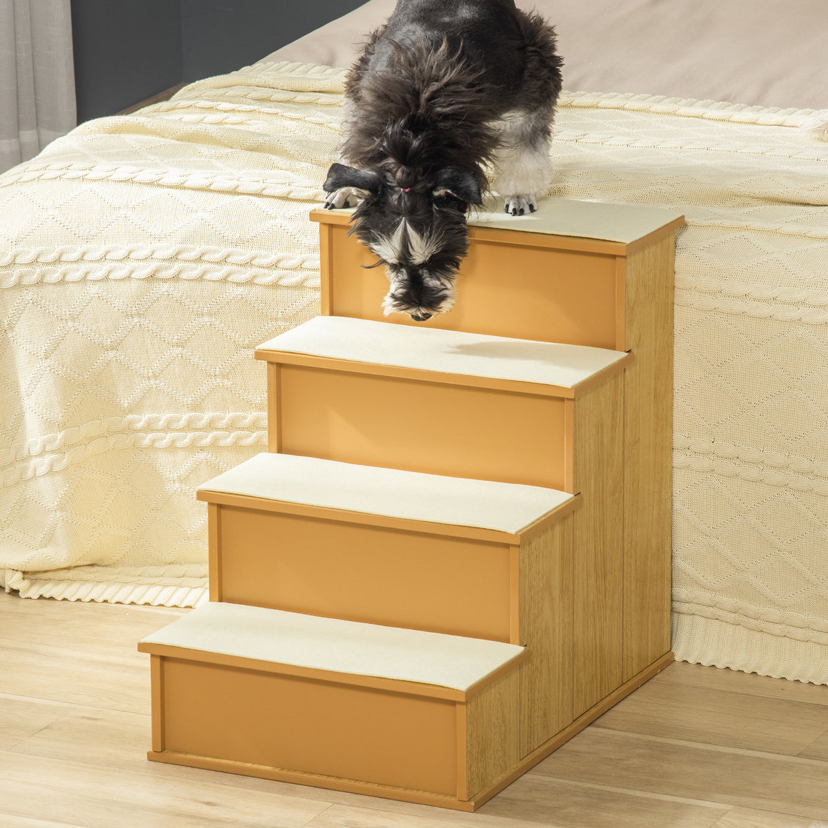 Pet Stairs for Dogs and Cats with Cushioned Steps – view 8