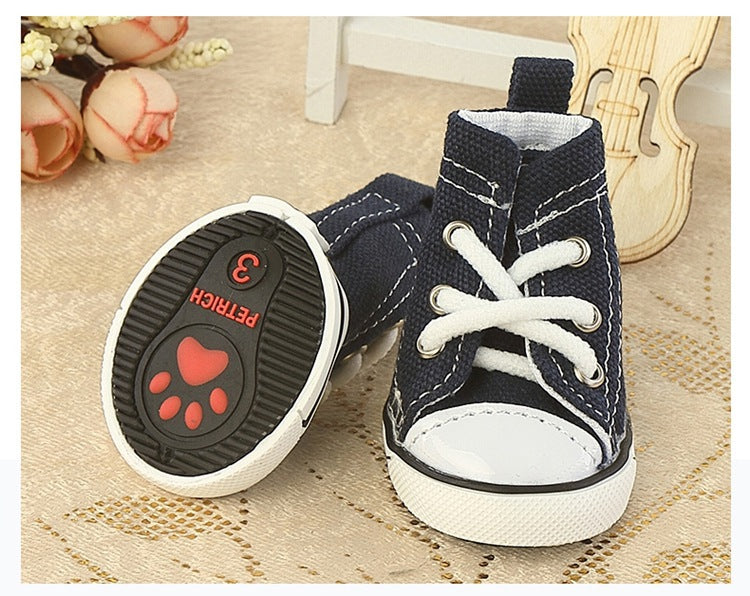 Pet Shoes Denim Canvas for Dogs and Cats – view 8
