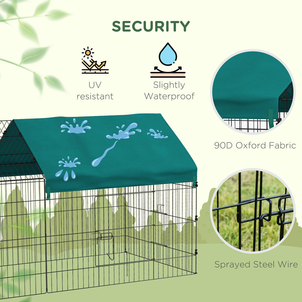 Small Animal Playpen with Roof for Indoor/Outdoor Use – view 7