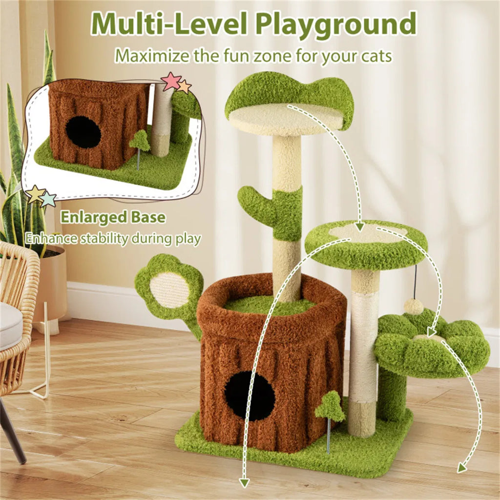 Jungle Theme Cat Tree – view 9