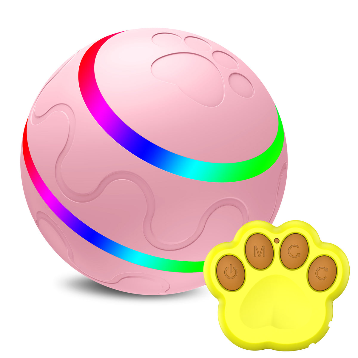 Interactive Cat Ball Toy with Remote Control – view 10