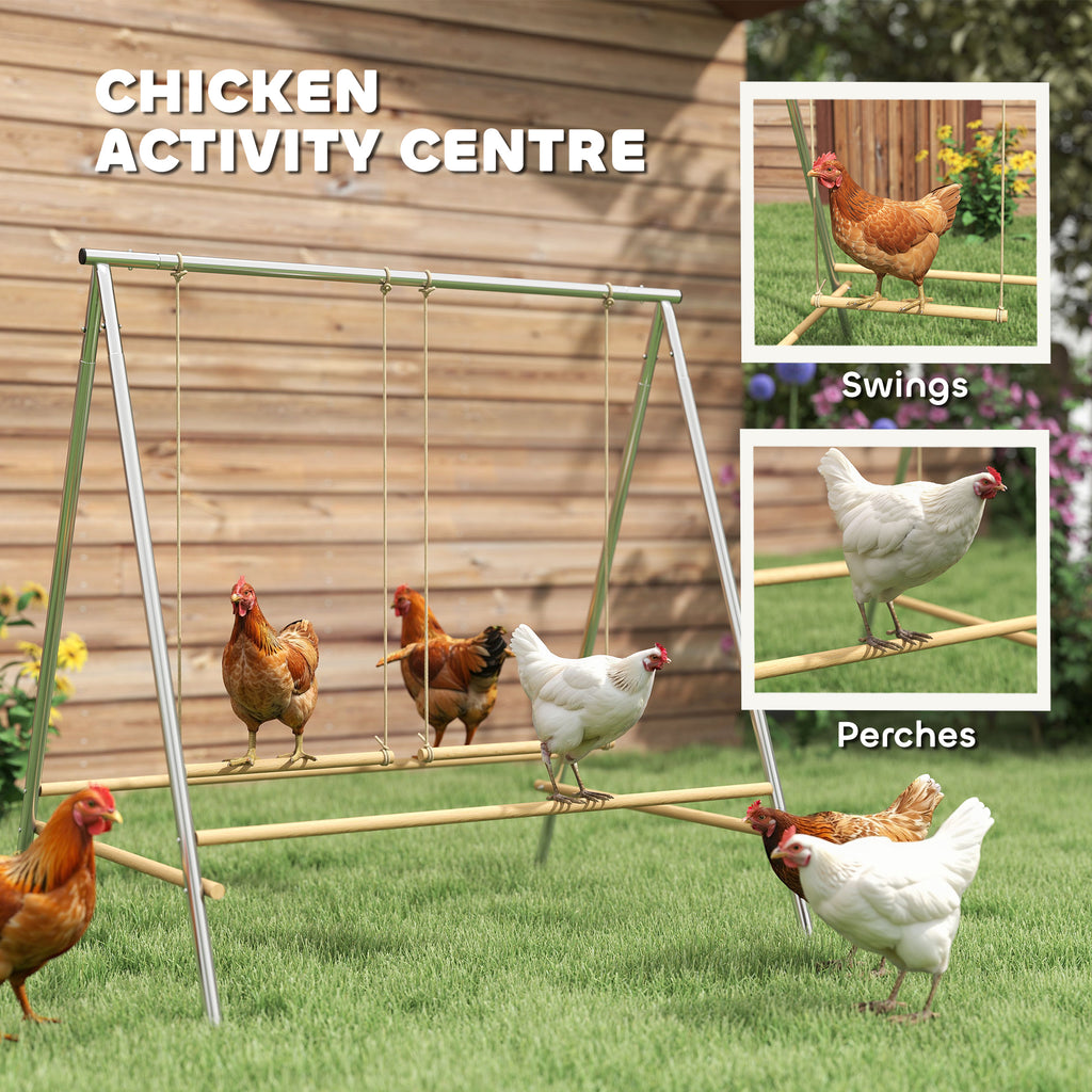Chicken Perch with Swings for Happy Chickens – view 8