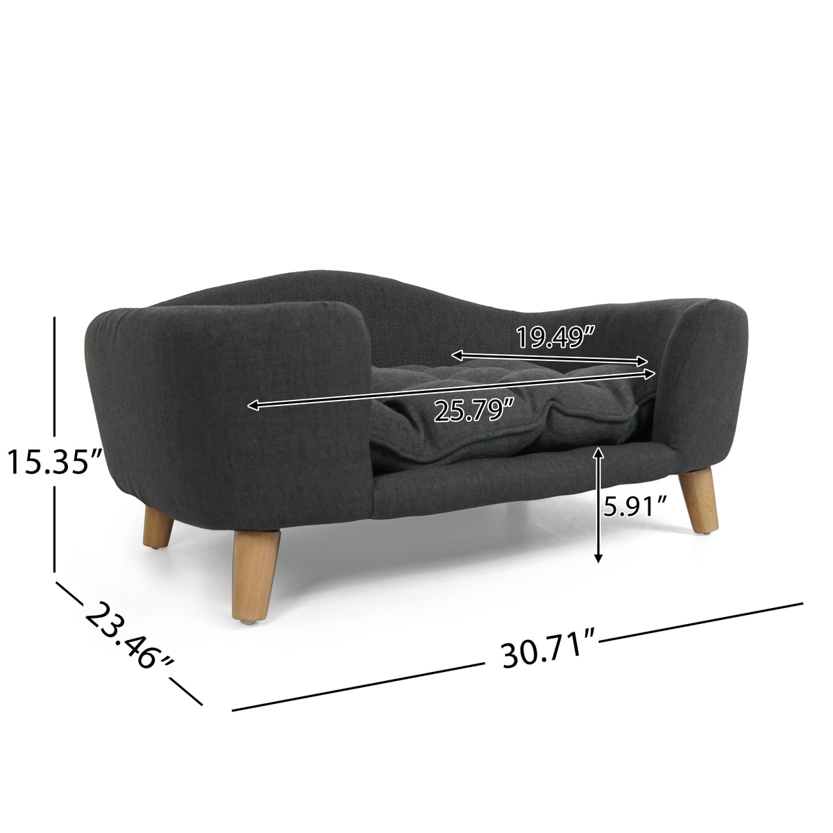 Elevated Dog Bed Frame for Small Dog – view 7