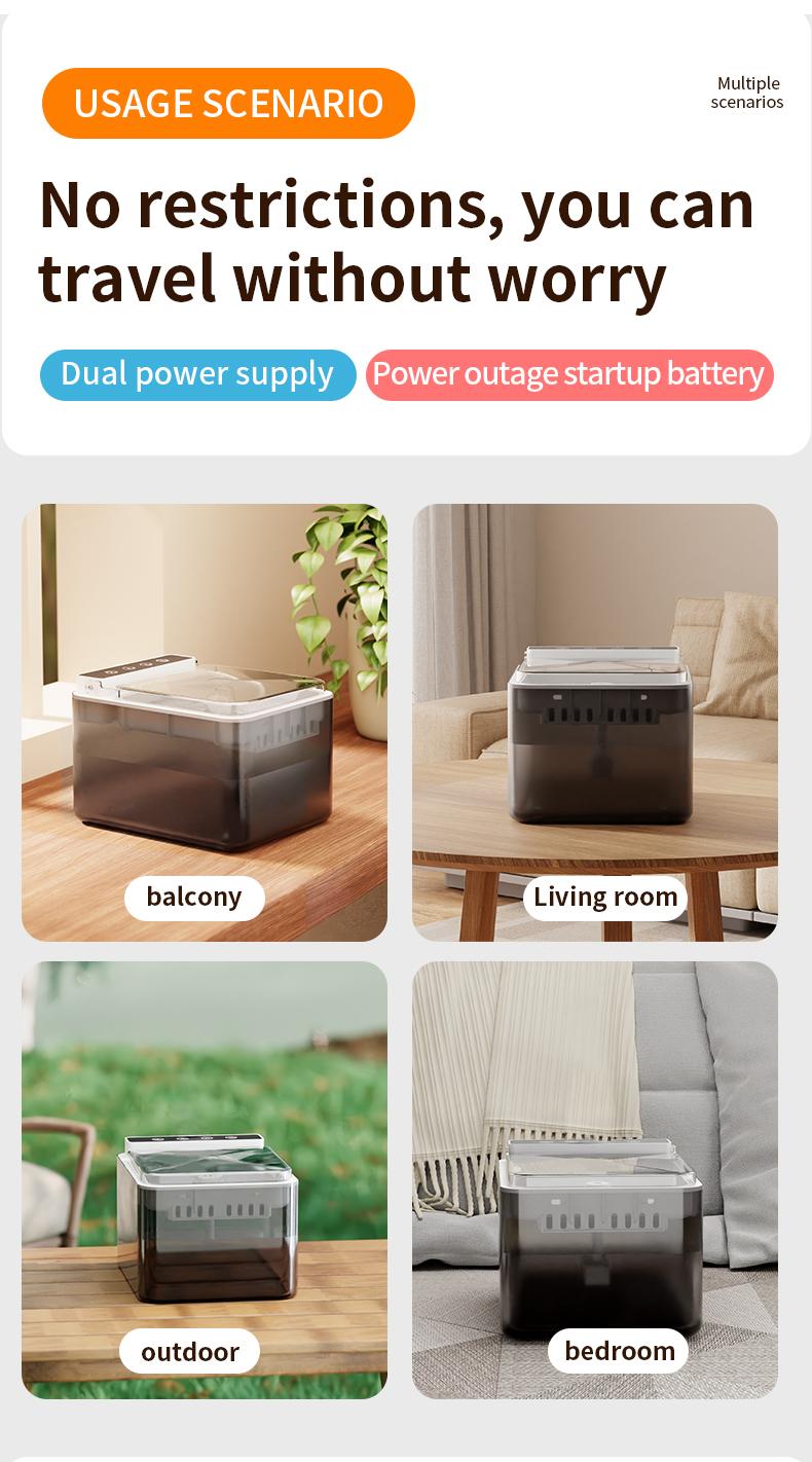 Wireless Charging Cat Water Fountain – view 9