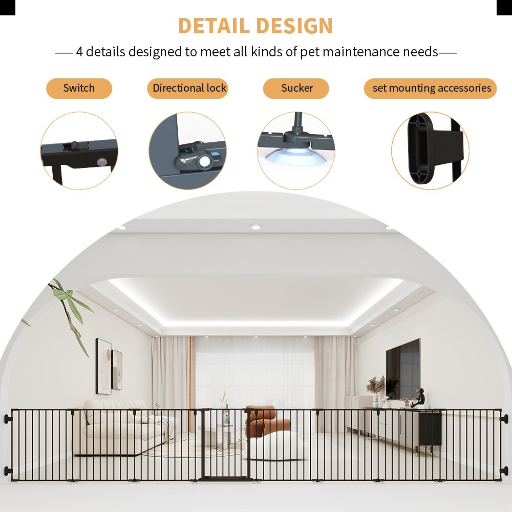 Heavy Duty Metal Storage Fence for Pets – view 8