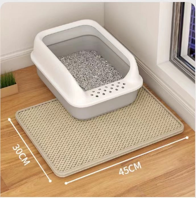 Cat Litter Mat Double Layer Filter for Easy Cleanup – view 10