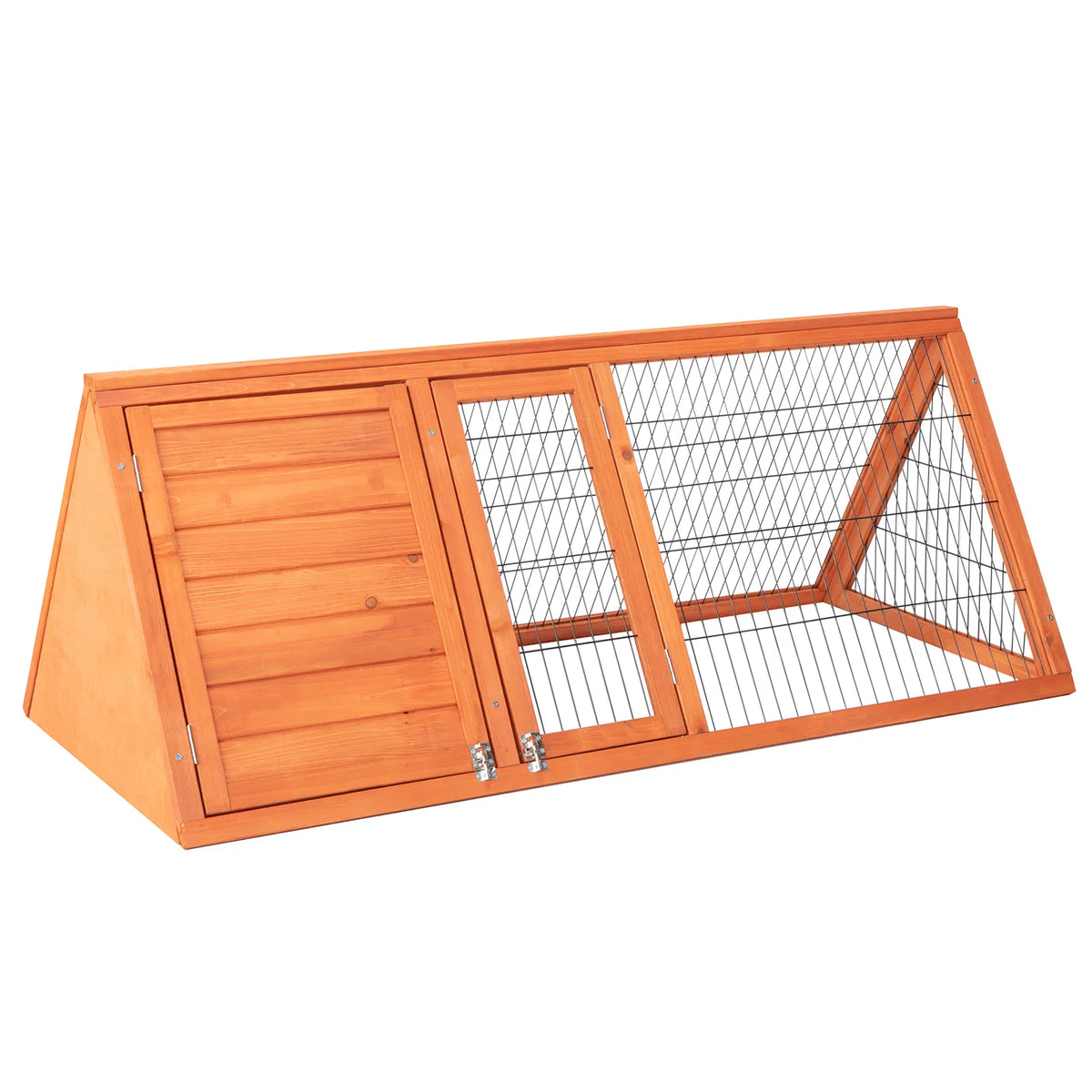 Wooden Rabbit and Guinea Pig Hutch for Small Animals – view 12