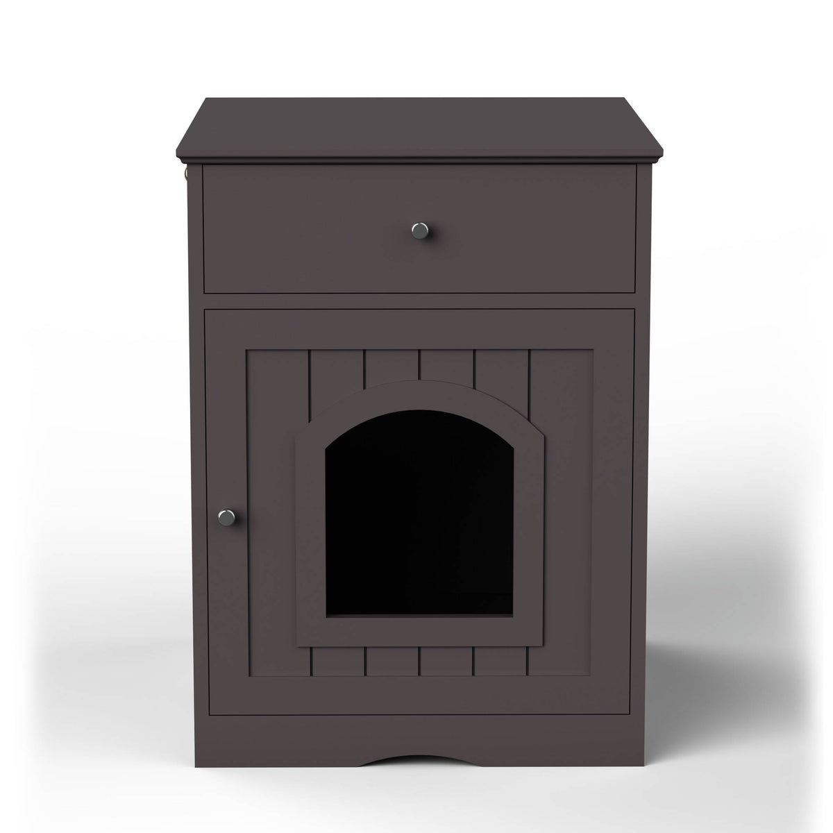 Wooden Pet House Cat Litter Box Enclosure – view 8