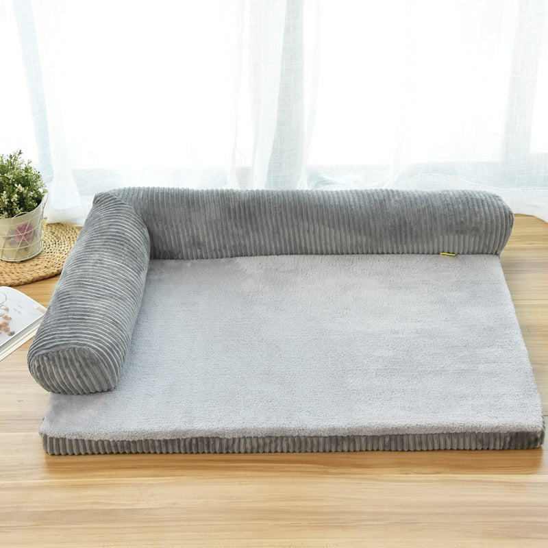 Luxury L-Shaped Dog Bed – view 12