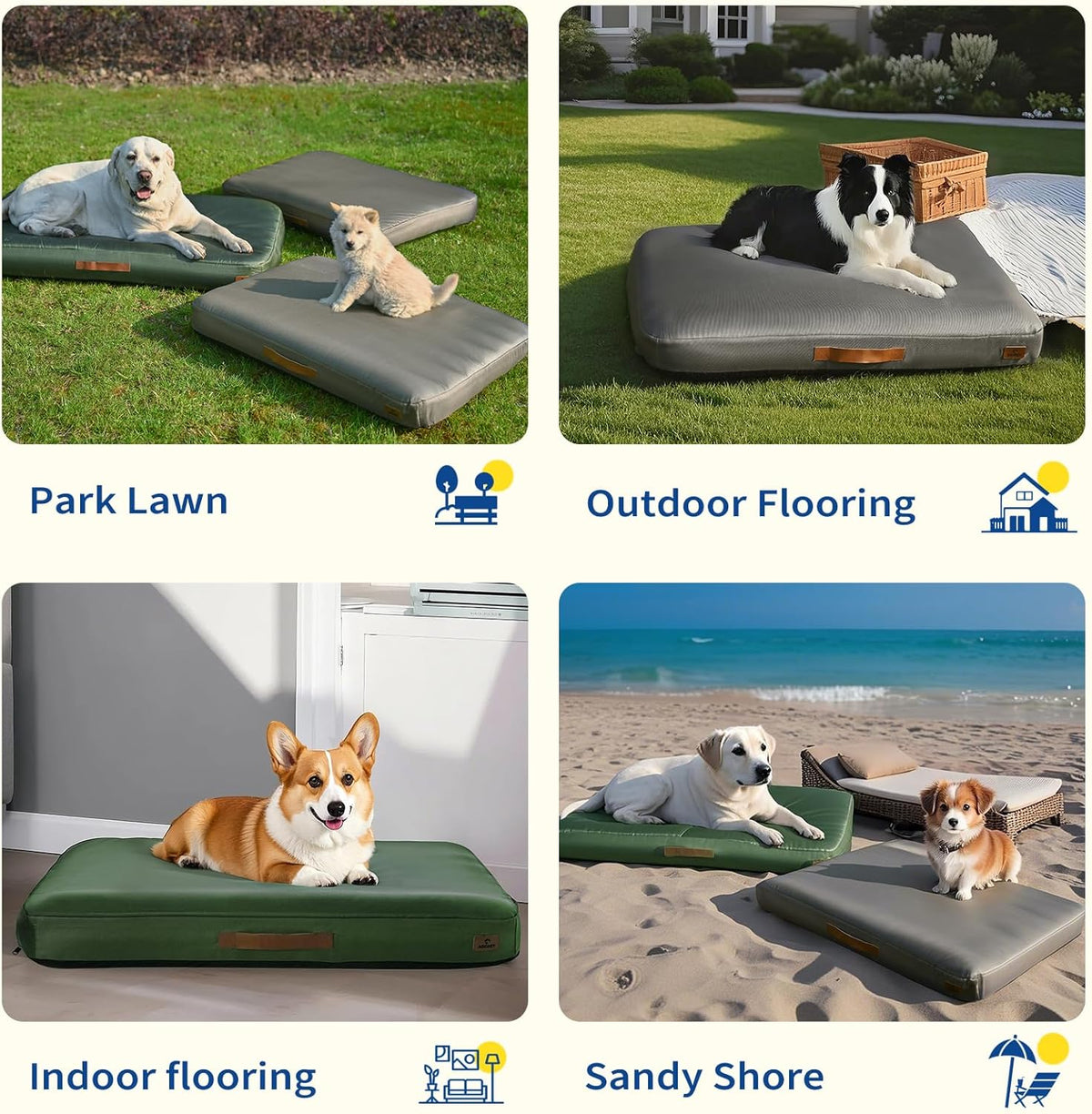Inflatable Waterproof Dog Bed for Indoor and Outdoor Use – view 16