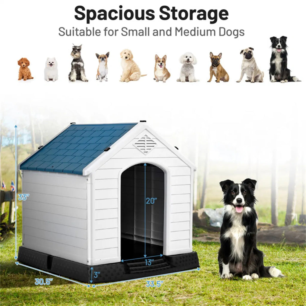 33.5" Dog House of Plastic.pet house – view 12
