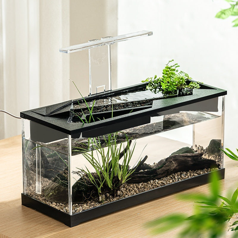 Small Acrylic Aquarium With Built In Filter Heater And Light Kit – view 10