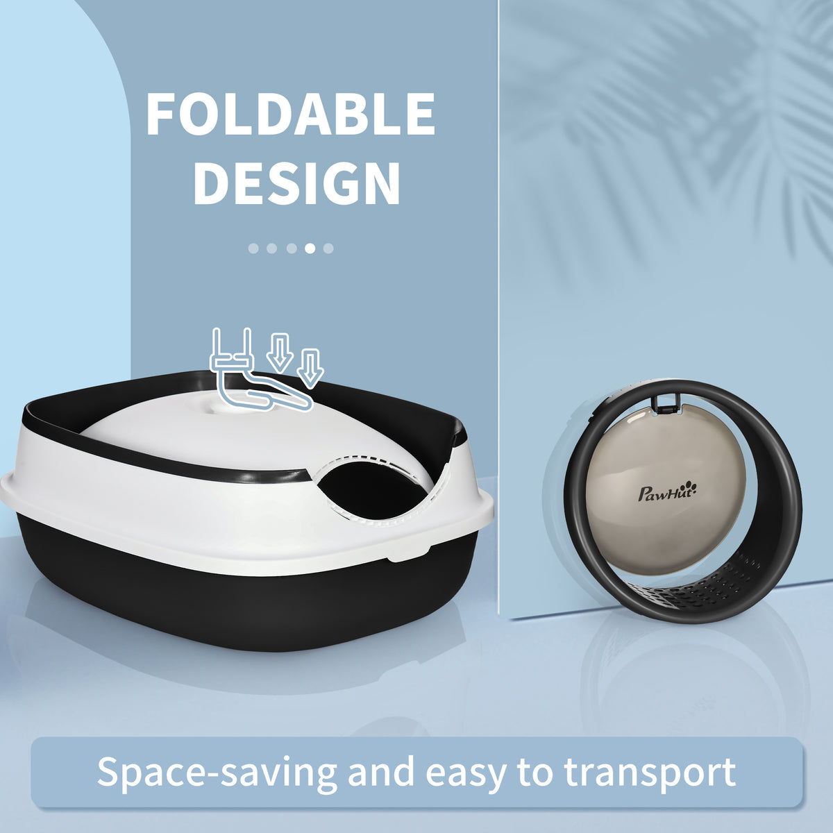Dome Covered Cat Litter Box for Privacy and Cleanliness – view 8