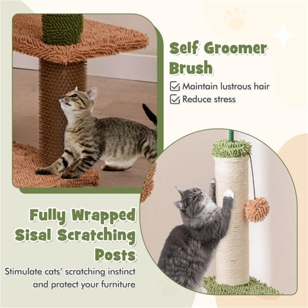 Multilevel Cat Tree with Perch and Napping Bed – view 8