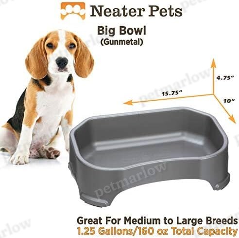 1.25 Gallon Capacity, 160 oz Extra Large Water Bowl for Dogs – view 6
