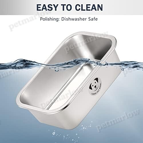 1.25 Gallons Stainless Steel Dog Bowls for Large Dogs – view 5