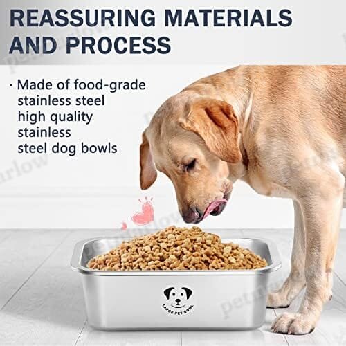 1.25 Gallons Stainless Steel Dog Bowls for Large Dogs – view 6