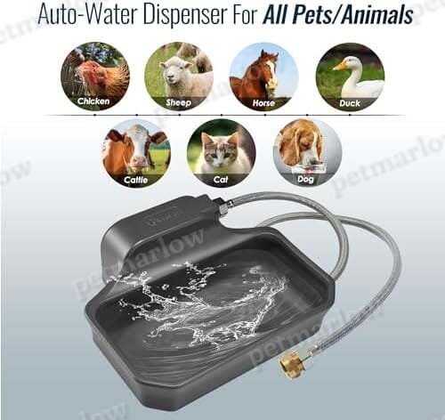 1 Gallon Dog Water Bowl for Outdoor – view 6