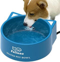 108 OZ/30W Large Heated Dog Bowl Provides Drinkable Water in Winter