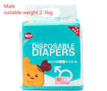 10PCS Per Bag Dog Diapers – Male / M