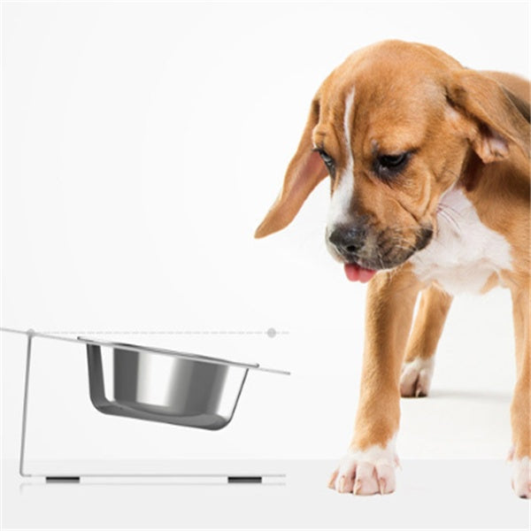 Anti-falling Cat Dog Feeding Water Bowl – view 10