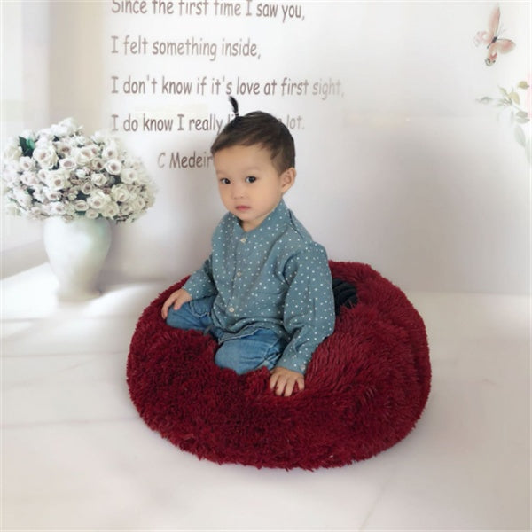 Round Plush Donut Pet Bed – view 23