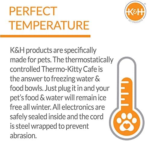 12oz/24oz Stainless Outdoor Heated Cat Food & Water Bowls for Outside Pets – view 7
