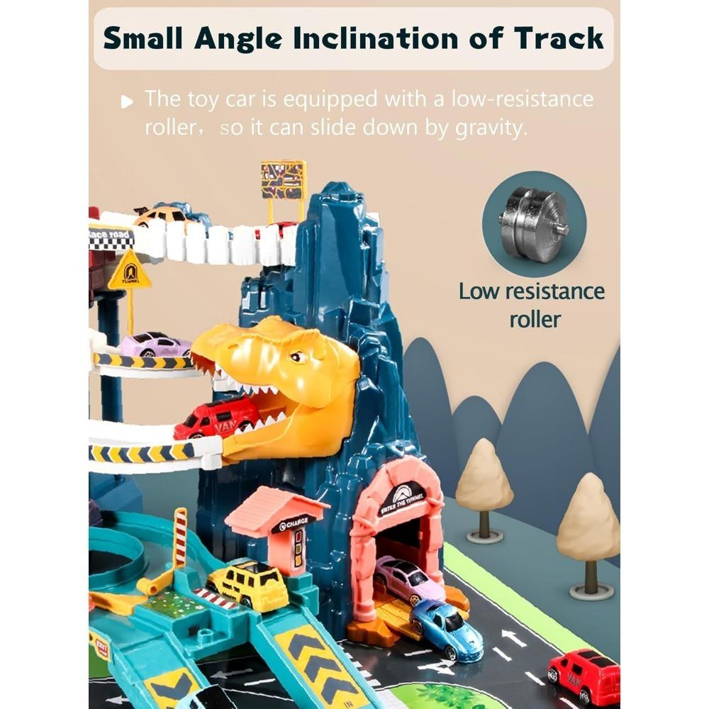 Dinosaur Mountain Adventure Track Toy Set for Kids – view 7