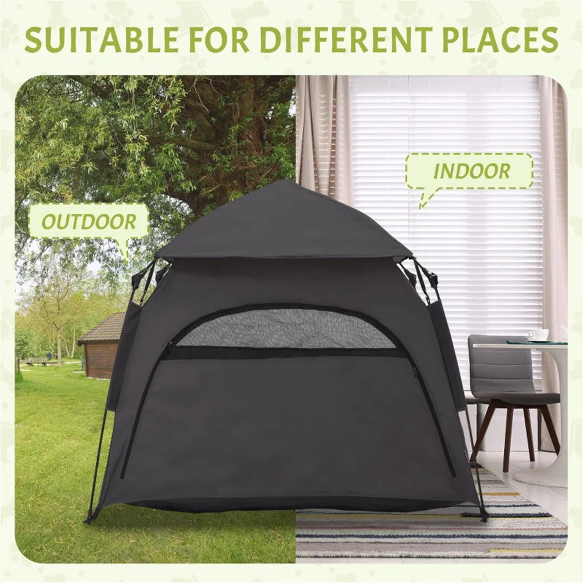 Pop Up Dog Tent for Camping and Outdoors – view 8