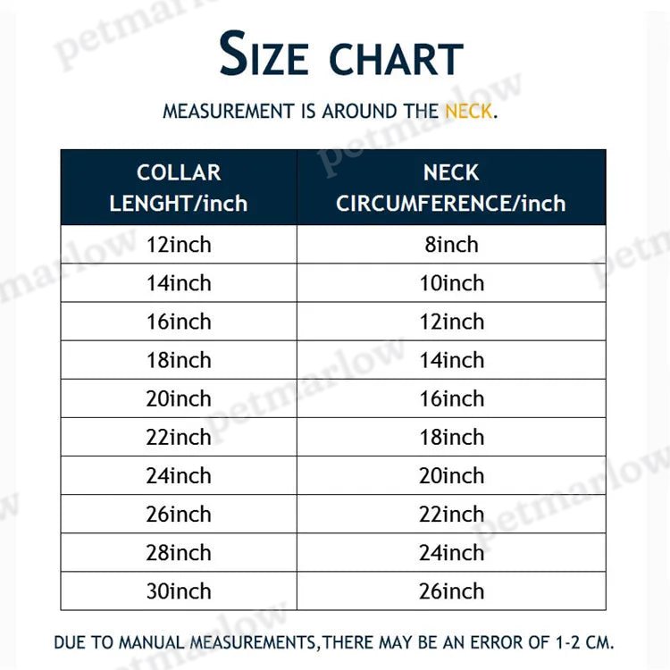 14mm Stainless Steel Dog Chain Collar Metal Training Type P Pet Collar – view 5