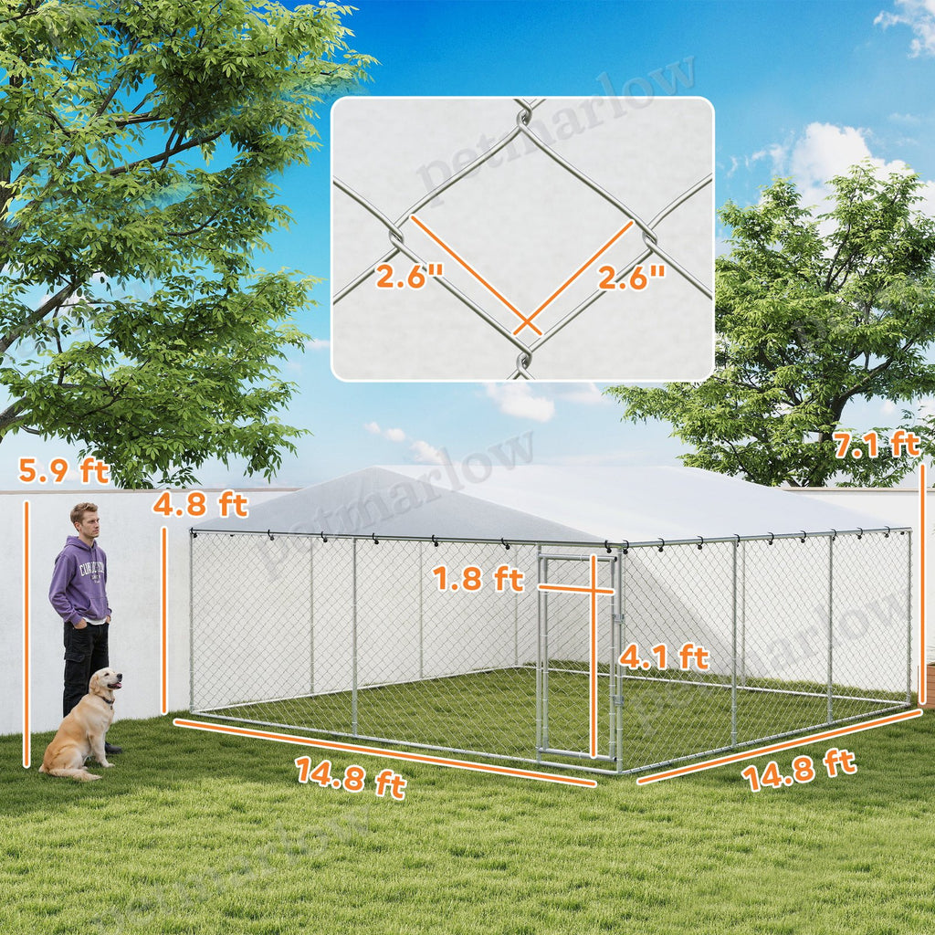 Outdoor Dog Kennel for Small Medium Large Dogs – view 3