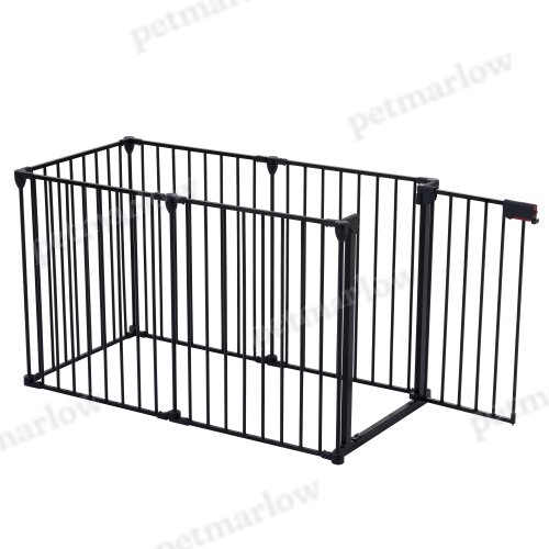 150" Adjustable Safety Gate 6 Panels Play Yard – view 4