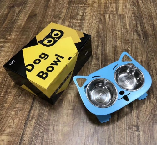 Anti-falling Cat Dog Feeding Water Bowl – view 9