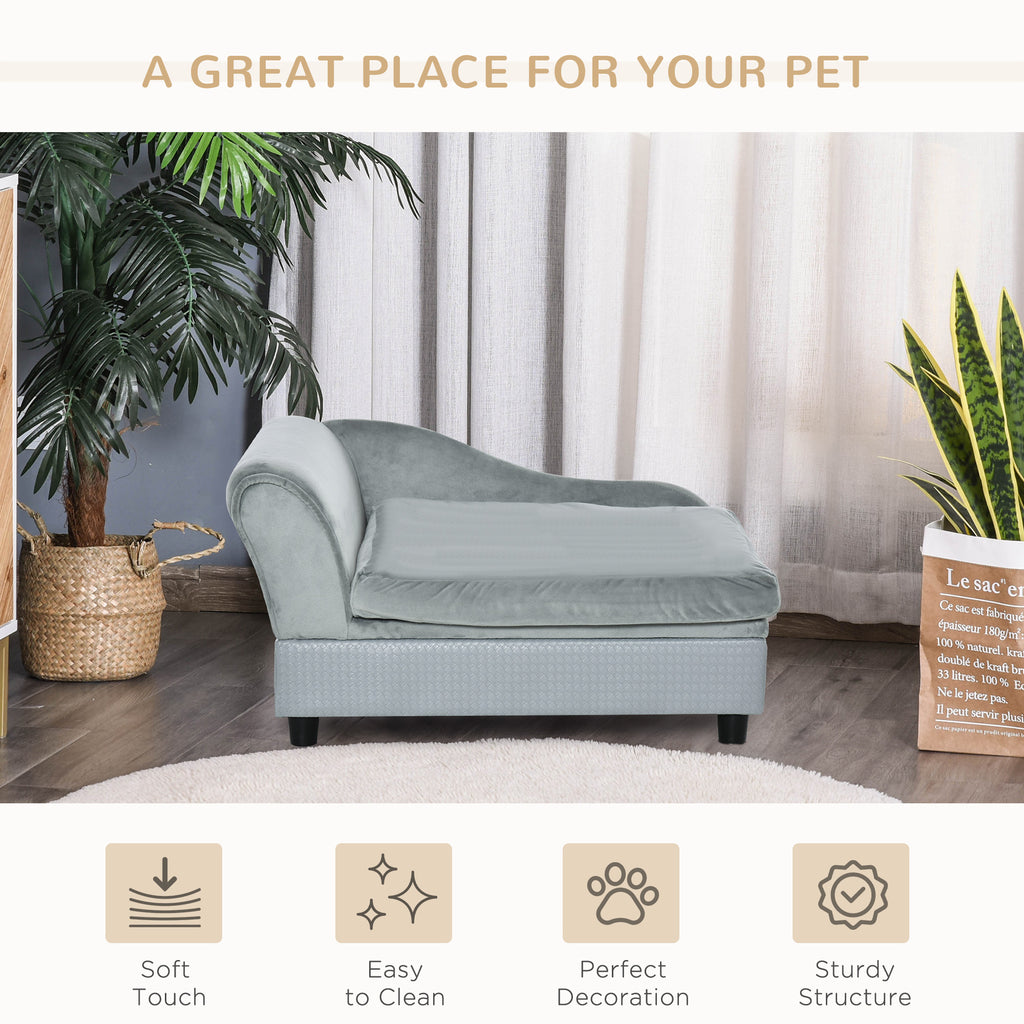 Luxury Fancy Dog Couch with Hidden Storage – view 9
