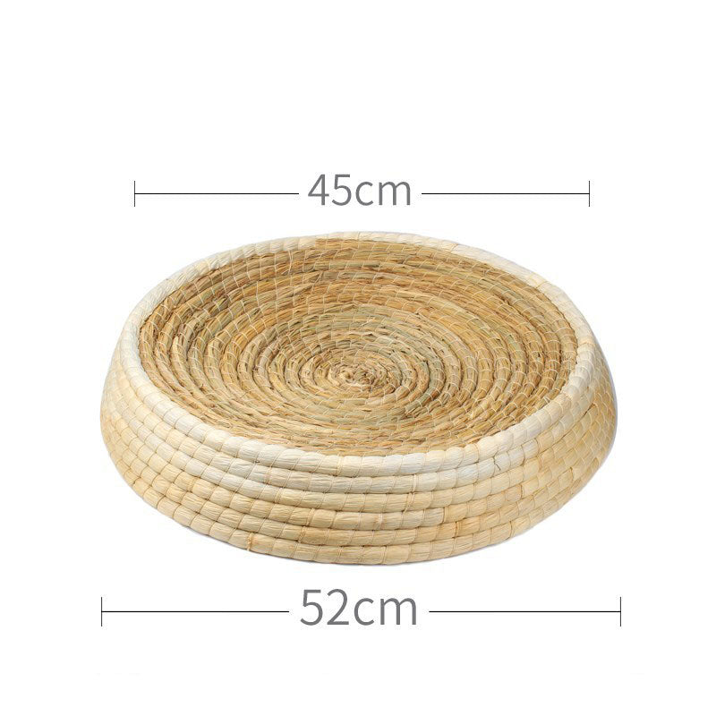 Natural Straw Cat Bed – view 8