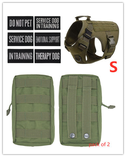 Tactical Dog Harness for Medium and Large Dogs