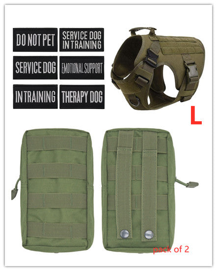 Tactical Dog Harness for Medium and Large Dogs
