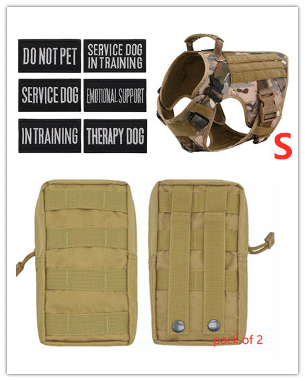 Tactical Dog Harness for Medium and Large Dogs