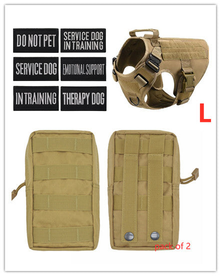 Tactical Dog Harness for Medium and Large Dogs