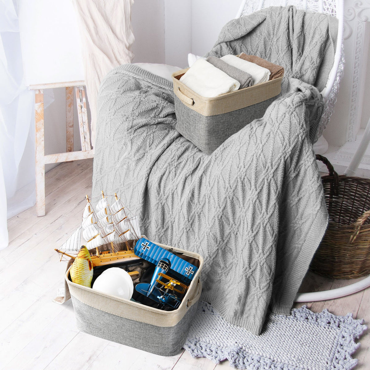 Dog Toy Storage Basket – view 8