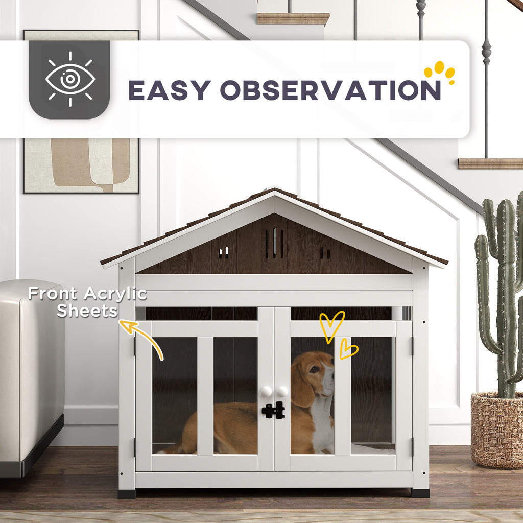 Wooden Dog House with Air Vents – view 8