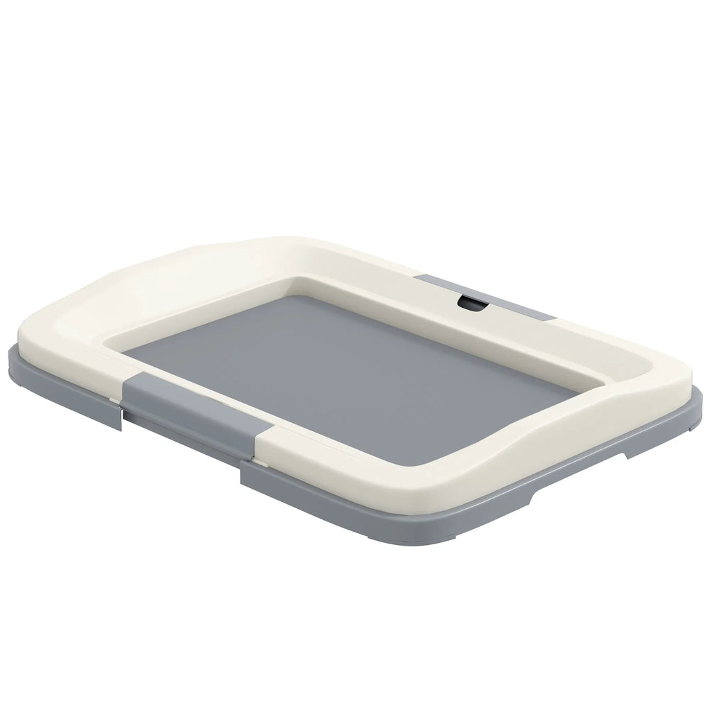 18" x 13" Dog Potty Tray, Grey