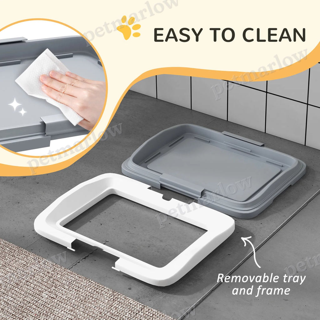 18" x 13" Dog Potty Tray, Grey – view 4
