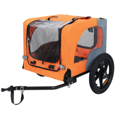 Collapsible Pet Bike Trailer with All-Terrain Wheels – view 10