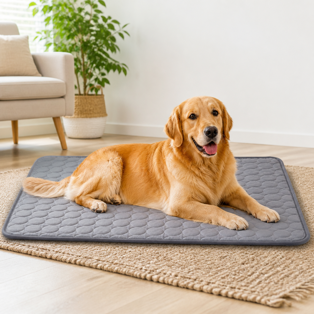 Petmarlow Passive Cooling & Breathable Polyester Pet Mat – view 8