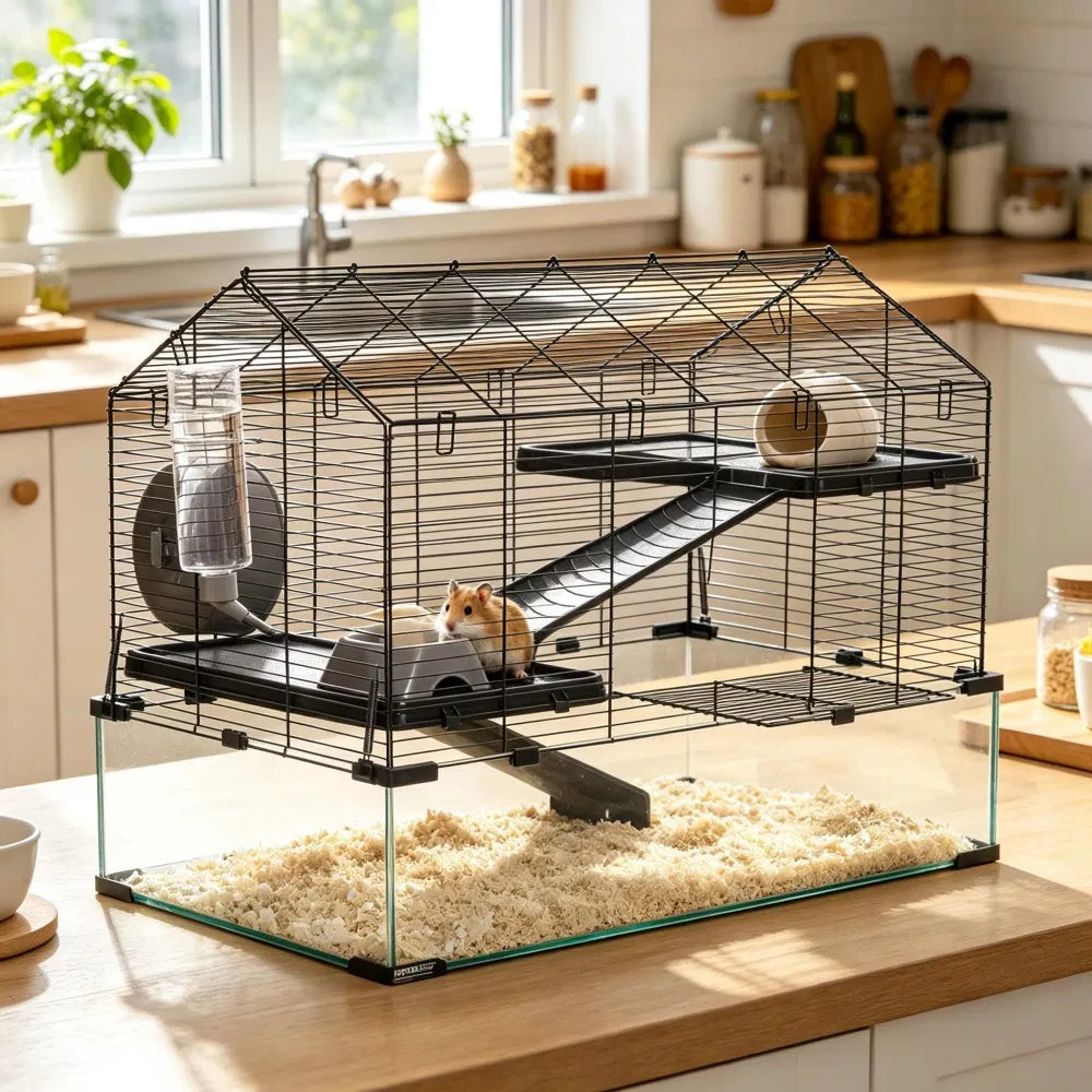 Hamster Cage for Secure and Spacious Living – view 8