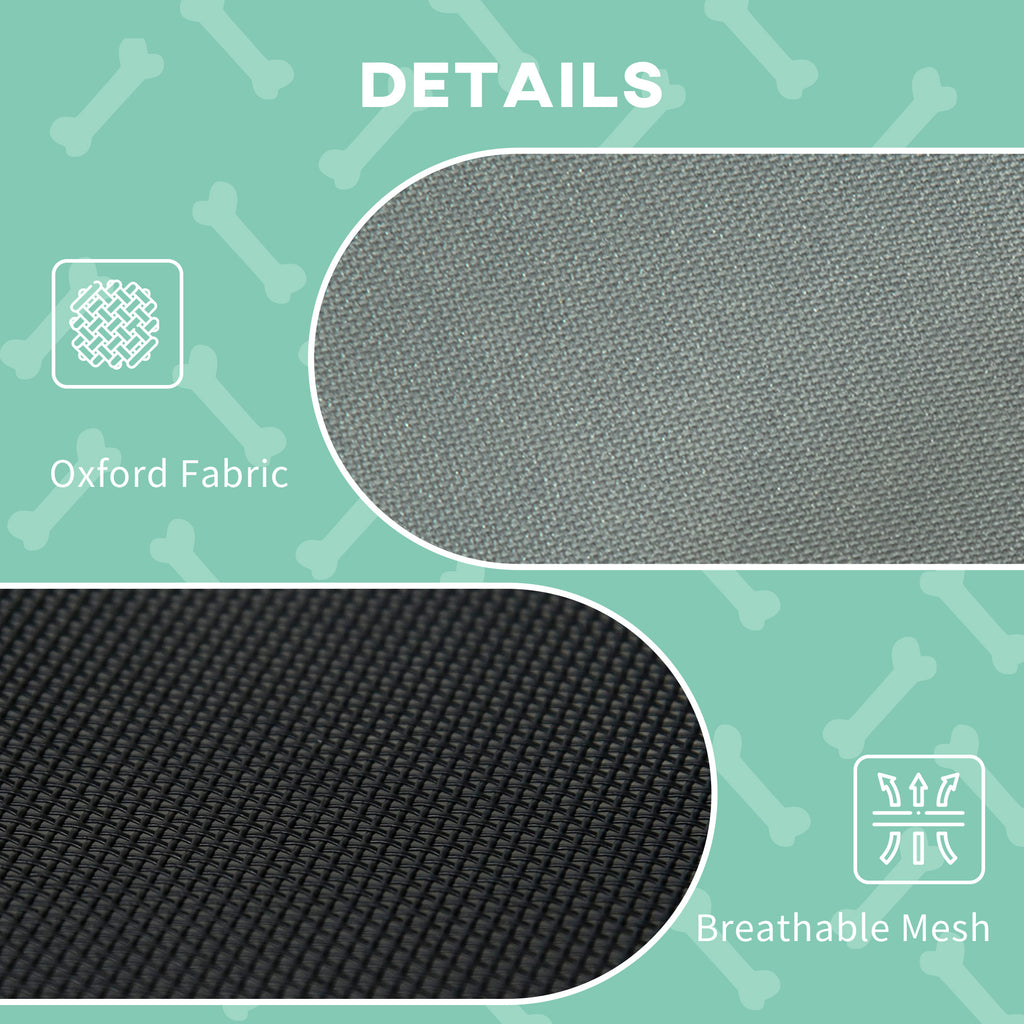 Elevated Dog Bed with Removable Canopy for Outdoor Comfort – view 7
