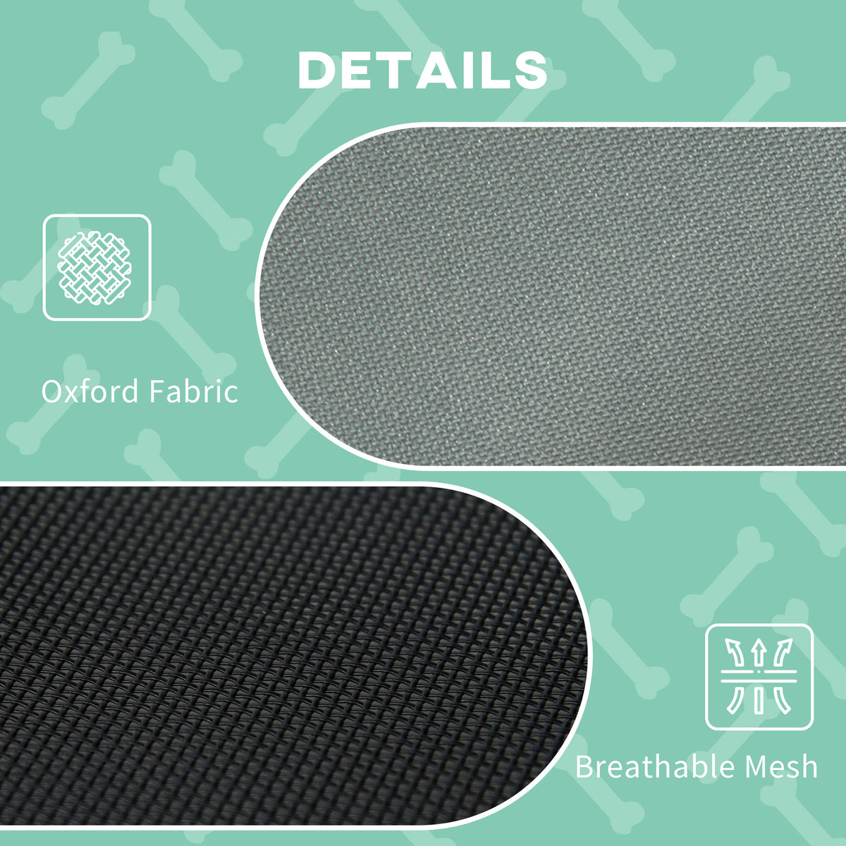 Elevated Dog Bed with Removable Canopy for Outdoor Comfort – view 7