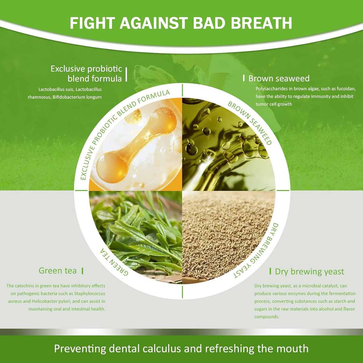 Pet Dental Powder for Fresh Breath and Healthy Gums – view 7