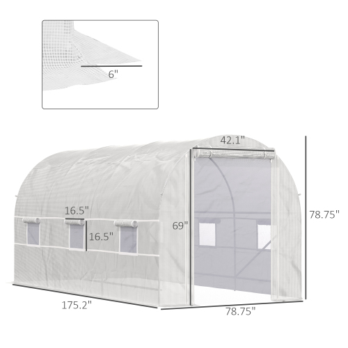 Walk-In Tunnel Greenhouse for Dogs and Cats – view 7